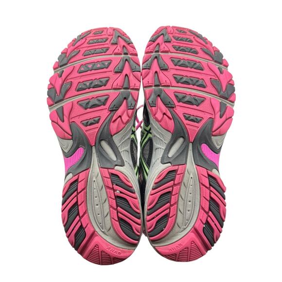 ASICS Gel Venture 5 Women's Bright Neon Trail Running Athletic Shoes - Picture 12 of 12